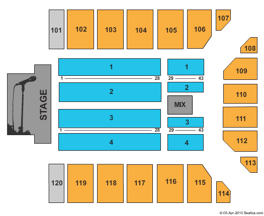 Reno Events Center Justin Bieber Seating Chart